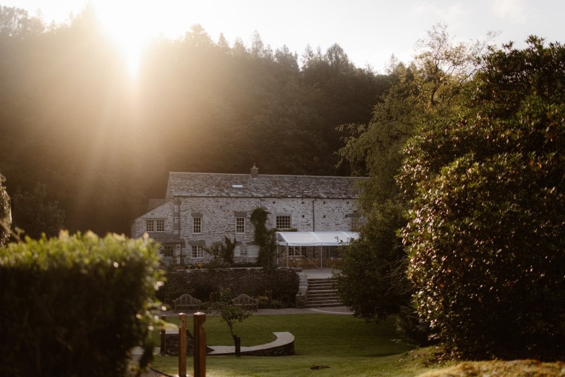 External Shot of Cumbrian Wedding Venue The Townhead Estate